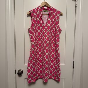 Katherine Way St. Regis V-Neck Collared  w/ Pockets Size 2XL